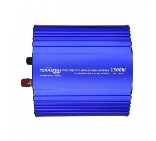 Автомобільний інвертор 12V/220V MS-1500 1800W, approximate sinusoid, USB, Shuko*2 Tommatech (29446) Автомобільний інвертор 12V/220V MS-1500 1800W, approximate sinusoid, USB, Shuko*2 Tommatech (29446)