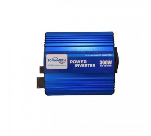 Автомобільний інвертор 12V/220V MS-300 300W, approximate sinusoid, USB, Shuko Tommatech (29690) Автомобільний інвертор 12V/220V MS-300 300W, approximate sinusoid, USB, Shuko Tommatech (29690)