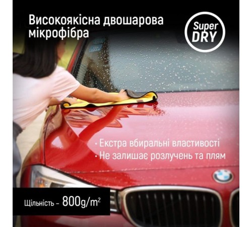 Автомобільна серветка ColorWay Super Dry 800gsm (CW-5608) Автомобільна серветка ColorWay Super Dry 800gsm (CW-5608)