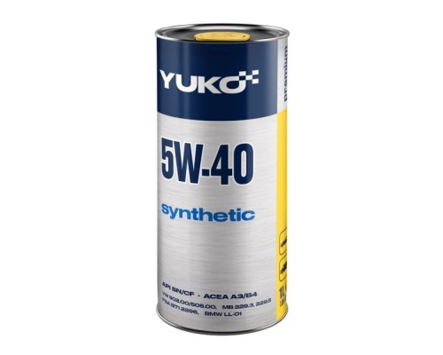 Моторна олива Yuko SYNTHETIC 5W-40 1л (4820070241150) Моторна олива Yuko SYNTHETIC 5W-40 1л (4820070241150)