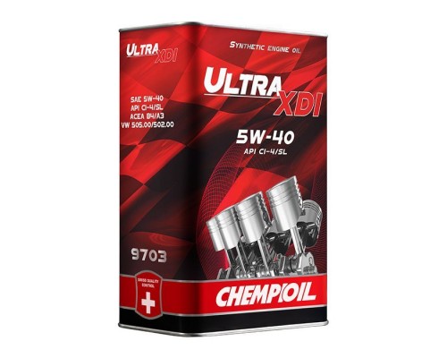 Моторна олива CHEMPIOIL (metal) Ultra XDI 5w40 4л (CH9703-4ME)