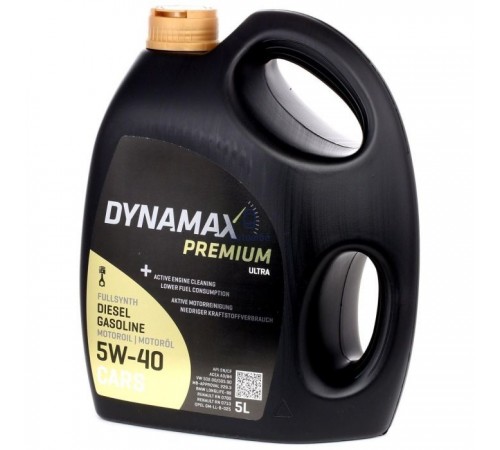 Моторна олива DYNAMAX ULTRA 5W40 5л (501961) Моторна олива DYNAMAX ULTRA 5W40 5л (501961)