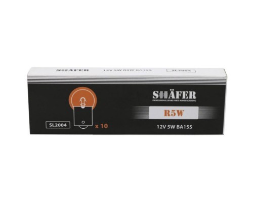Автолампа SHAFER 12V5WR5WBA15S (SL2004) Автолампа SHAFER 12V5WR5WBA15S (SL2004)