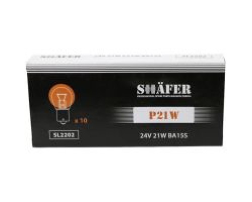 Автолампа SHAFER 24V21WP21WBA15S (SL2202) Автолампа SHAFER 24V21WP21WBA15S (SL2202)