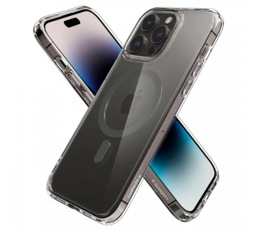 Чохол до мобільного телефона Spigen Apple Iphone 14 Pro Ultra Hybrid MagFit, Graphite (ACS04970) Чохол до мобільного телефона Spigen Apple Iphone 14 Pro Ultra Hybrid MagFit, Graphite (ACS04970)