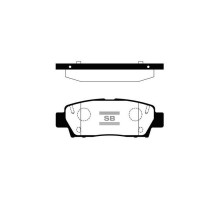 Тормозные колодки HI-Q SP2022