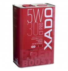 Моторна олива Xado 5W-30 C3 Pro  Red Boost 4 л (XA 26268)