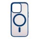 Чехол для мобильного телефона ColorWay Smart Matte Apple iPhone 14 Plus MagSafe blue (CW-CSMMSAI14PL-BU)