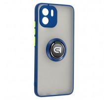 Чохол до мобільного телефона Armorstandart Frosted Matte Ring Xiaomi Redmi A2 Navy Blue (ARM68376)