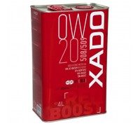 Моторна олива Xado 0W-20 508/509 Red Boost, 4 л (ХА 25294)