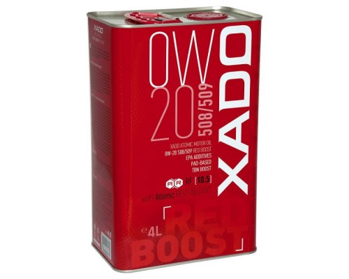 Моторна олива Xado 0W-20 508/509 Red Boost, 4 л (ХА 25294) Моторна олива Xado 0W-20 508/509 Red Boost, 4 л (ХА 25294)