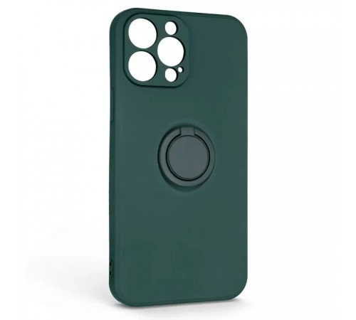 Чохол до мобільного телефона Armorstandart Icon Ring Apple iPhone 13 Pro Max Dark Green (ARM68680) Чохол до мобільного телефона Armorstandart Icon Ring Apple iPhone 13 Pro Max Dark Green (ARM68680)