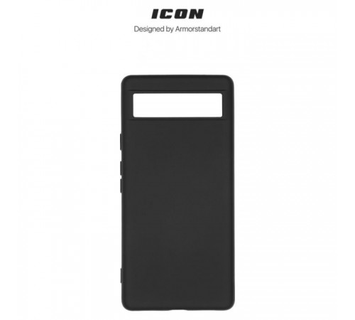 Чехол для мобильного телефона Armorstandart ICON Case Pixel 6a Black (ARM70907) Чехол для мобильного телефона Armorstandart ICON Case Pixel 6a Black (ARM70907)