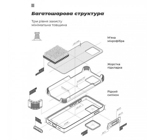 Чехол для мобильного телефона Armorstandart ICON Case Pixel 6a Black (ARM70907) Чехол для мобильного телефона Armorstandart ICON Case Pixel 6a Black (ARM70907)