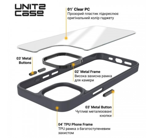 Чохол до мобільного телефона Armorstandart UNIT2 Apple iPhone 15 Pro Max Black (ARM69986) Чохол до мобільного телефона Armorstandart UNIT2 Apple iPhone 15 Pro Max Black (ARM69986)