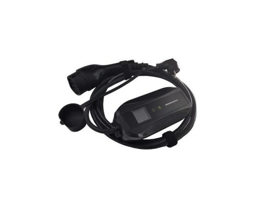 Зарядное устройство для HiSmart Type 2-Schuko (220V), 16A, 3.5kW, 1-фазный, 5м (EV200757) Зарядное устройство для HiSmart Type 2-Schuko (220V), 16A, 3.5kW, 1-фазный, 5м (EV200757)
