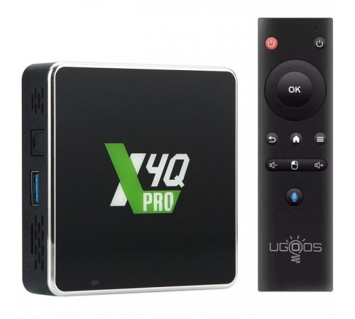 Медиаплеер Ugoos X4Q PRO 4/32Gb/Amlogic S905X4/Android 11 (X4Q PRO) Медиаплеер Ugoos X4Q PRO 4/32Gb/Amlogic S905X4/Android 11 (X4Q PRO)