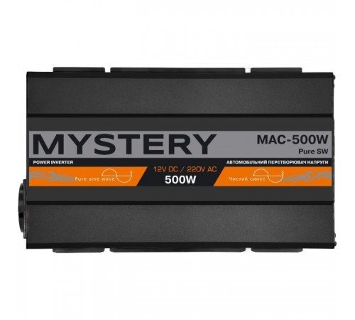 Автомобильный инвертор Mystery MAC-500W PURE SW Автомобильный инвертор Mystery MAC-500W PURE SW