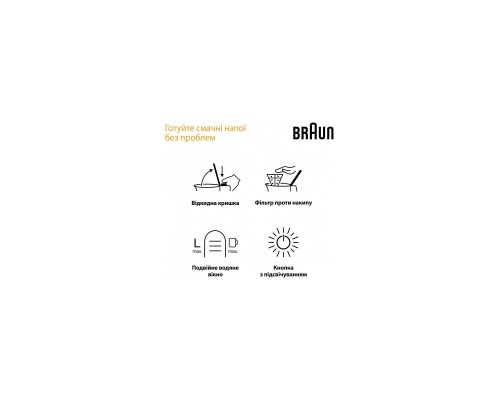 Електрочайник Braun WK 1500 BK Електрочайник Braun WK 1500 BK