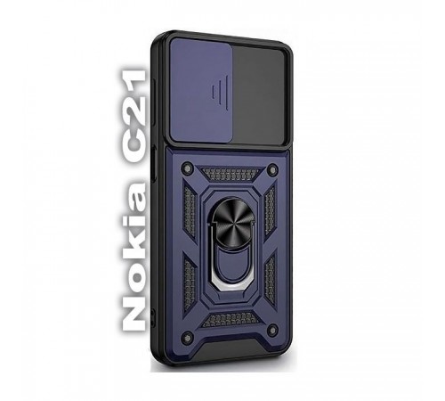 Чохол до мобільного телефона BeCover Military Nokia C21 Blue (709995)