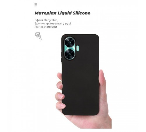 Чохол до мобільного телефона Armorstandart ICON Case Realme C55 Black (ARM70911) Чохол до мобільного телефона Armorstandart ICON Case Realme C55 Black (ARM70911)