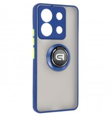 Чохол до мобільного телефона Armorstandart Frosted Matte Ring Xiaomi Redmi Note 13 Pro 5G / Poco X6 5G Navy Blue (ARM72726)
