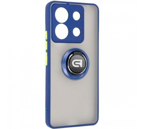 Чохол до мобільного телефона Armorstandart Frosted Matte Ring Xiaomi Redmi Note 13 Pro 5G / Poco X6 5G Navy Blue (ARM72726) Чохол до мобільного телефона Armorstandart Frosted Matte Ring Xiaomi Redmi Note 13 Pro 5G / Poco X6 5G Navy Blue (ARM72726)