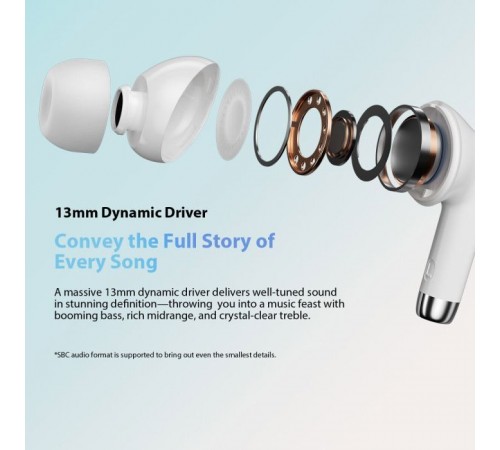 Наушники Blackview AirBuds 4 White (6931548312666) Наушники Blackview AirBuds 4 White (6931548312666)
