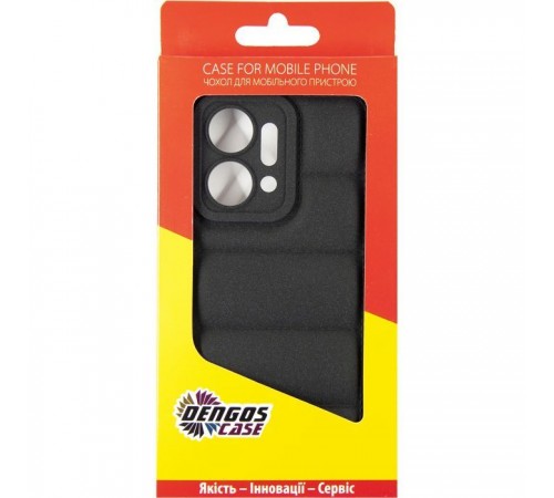 Чохол до мобільного телефона Dengos Soft HONOR X7a (black) (DG-TPU-SOFT-46) Чохол до мобільного телефона Dengos Soft HONOR X7a (black) (DG-TPU-SOFT-46)