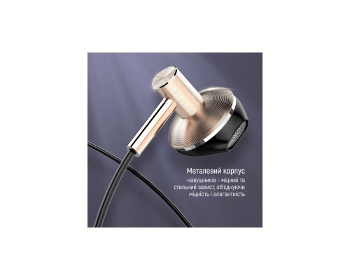 Наушники ColorWay Slim 3.5 mm Wired Earphone Blast 2 Black (CW-WD02BK)