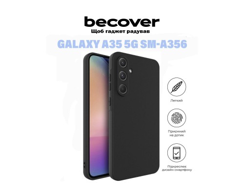 Чехол для мобильного телефона BeCover Samsung Galaxy A35 5G SM-A356 Black (710900) Чехол для мобильного телефона BeCover Samsung Galaxy A35 5G SM-A356 Black (710900)
