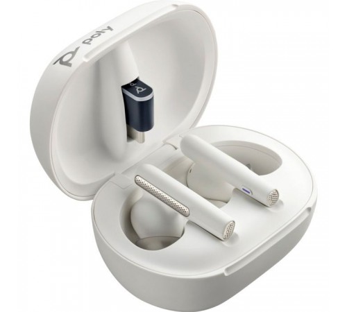 Наушники Poly TWS Voyager Free 60+ Earbuds + BT700C + TSCHC White (7Y8G6AA) Наушники Poly TWS Voyager Free 60+ Earbuds + BT700C + TSCHC White (7Y8G6AA)