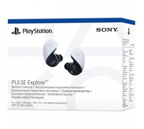 Наушники Sony Playstation Pulse Explore Wireless White (1000039787) Наушники Sony Playstation Pulse Explore Wireless White (1000039787)