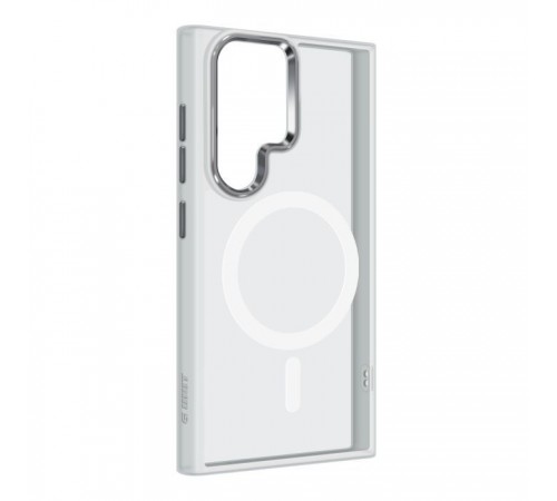 Чохол до мобільного телефона Armorstandart Unit MagSafe Samsung S24 Ultra Matte Clear Silver (ARM74869) Чохол до мобільного телефона Armorstandart Unit MagSafe Samsung S24 Ultra Matte Clear Silver (ARM74869)