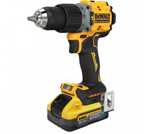 Шуруповерт DeWALT XR Li-Ion PowerStack 18 В, 2x5Ah, 90 Нм, 0-650/0-2000 об/хв, TSTAK (DCD805H2T) Шуруповерт DeWALT XR Li-Ion PowerStack 18 В, 2x5Ah, 90 Нм, 0-650/0-2000 об/хв, TSTAK (DCD805H2T)