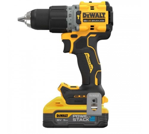 Шуруповерт DeWALT XR Li-Ion PowerStack 18 В, 2x5Ah, 90 Нм, 0-650/0-2000 об/хв, TSTAK (DCD805H2T) Шуруповерт DeWALT XR Li-Ion PowerStack 18 В, 2x5Ah, 90 Нм, 0-650/0-2000 об/хв, TSTAK (DCD805H2T)