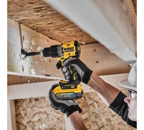 Шуруповерт DeWALT XR Li-Ion PowerStack 18 В, 2x5Ah, 90 Нм, 0-650/0-2000 об/хв, TSTAK (DCD805H2T) Шуруповерт DeWALT XR Li-Ion PowerStack 18 В, 2x5Ah, 90 Нм, 0-650/0-2000 об/хв, TSTAK (DCD805H2T)