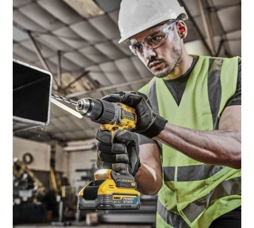 Шуруповерт DeWALT XR Li-Ion PowerStack 18 В, 2x5Ah, 90 Нм, 0-650/0-2000 об/хв, TSTAK (DCD805H2T) Шуруповерт DeWALT XR Li-Ion PowerStack 18 В, 2x5Ah, 90 Нм, 0-650/0-2000 об/хв, TSTAK (DCD805H2T)