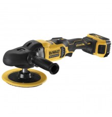 Шліфувальна машина DeWALT полірувальна, 18В XR Li-Ion, 800 - 2200 об/хв, 2x5Ah (DCM849P2)