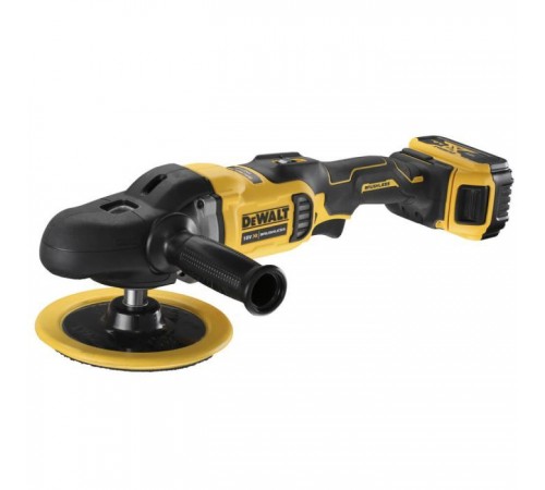 Шліфувальна машина DeWALT полірувальна, 18В XR Li-Ion, 800 - 2200 об/хв, 2x5Ah (DCM849P2) Шліфувальна машина DeWALT полірувальна, 18В XR Li-Ion, 800 - 2200 об/хв, 2x5Ah (DCM849P2)