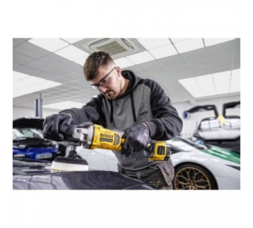 Шліфувальна машина DeWALT полірувальна, 18В XR Li-Ion, 800 - 2200 об/хв, 2x5Ah (DCM849P2) Шліфувальна машина DeWALT полірувальна, 18В XR Li-Ion, 800 - 2200 об/хв, 2x5Ah (DCM849P2)