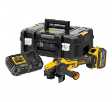 Шлифовальная машина DeWALT 18В XR Li-lon 6Ah, 125 мм, 3000-9000об/мин (DCG409VST1)