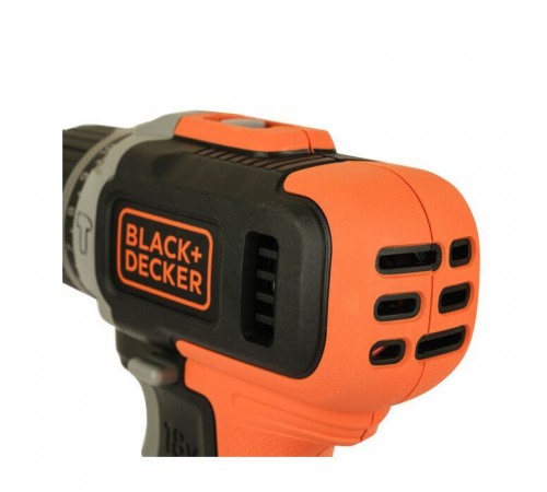 Шуруповерт Black&Decker 18 В, 1.5Ah, 45 Нм,0-360/0-1400 об/хв, 21000 уд/хв, 1.3 кг (BCD003C1) Шуруповерт Black&Decker 18 В, 1.5Ah, 45 Нм,0-360/0-1400 об/хв, 21000 уд/хв, 1.3 кг (BCD003C1)