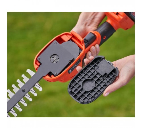 Кущоріз Black&Decker 18 В, 2Ah, насадки- 20 см/8 мм, 10 см/18 мм, (BCSS18D1) Кущоріз Black&Decker 18 В, 2Ah, насадки- 20 см/8 мм, 10 см/18 мм, (BCSS18D1)