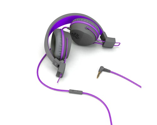 Навушники Jlab JBuddies Studio Kids Wired Graphite/Violet (IEUHJKSTUDIORGRYPRP6) Навушники Jlab JBuddies Studio Kids Wired Graphite/Violet (IEUHJKSTUDIORGRYPRP6)