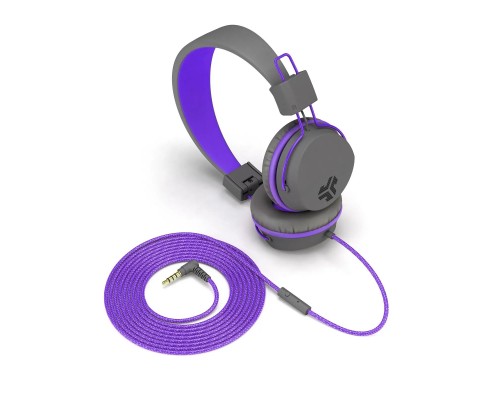 Навушники Jlab JBuddies Studio Kids Wired Graphite/Violet (IEUHJKSTUDIORGRYPRP6) Навушники Jlab JBuddies Studio Kids Wired Graphite/Violet (IEUHJKSTUDIORGRYPRP6)