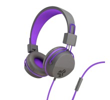Наушники Jlab JBuddies Studio Kids Wired Graphite/Violet (IEUHJKSTUDIORGRYPRP6)