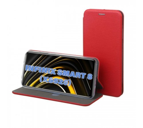 Чохол до мобільного телефона BeCover Exclusive Infinix Smart 8 (X6525) Burgundy Red (711237) Чохол до мобільного телефона BeCover Exclusive Infinix Smart 8 (X6525) Burgundy Red (711237)