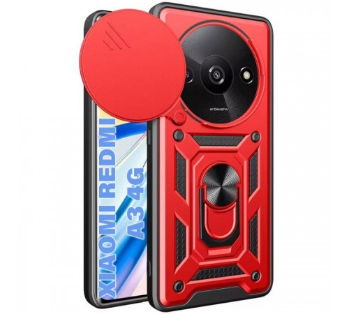 Чохол до мобільного телефона BeCover Military Xiaomi Redmi A3 4G Red (711322) Чохол до мобільного телефона BeCover Military Xiaomi Redmi A3 4G Red (711322)