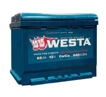 Акумулятор автомобільний Westa 6CT-65 А (1)